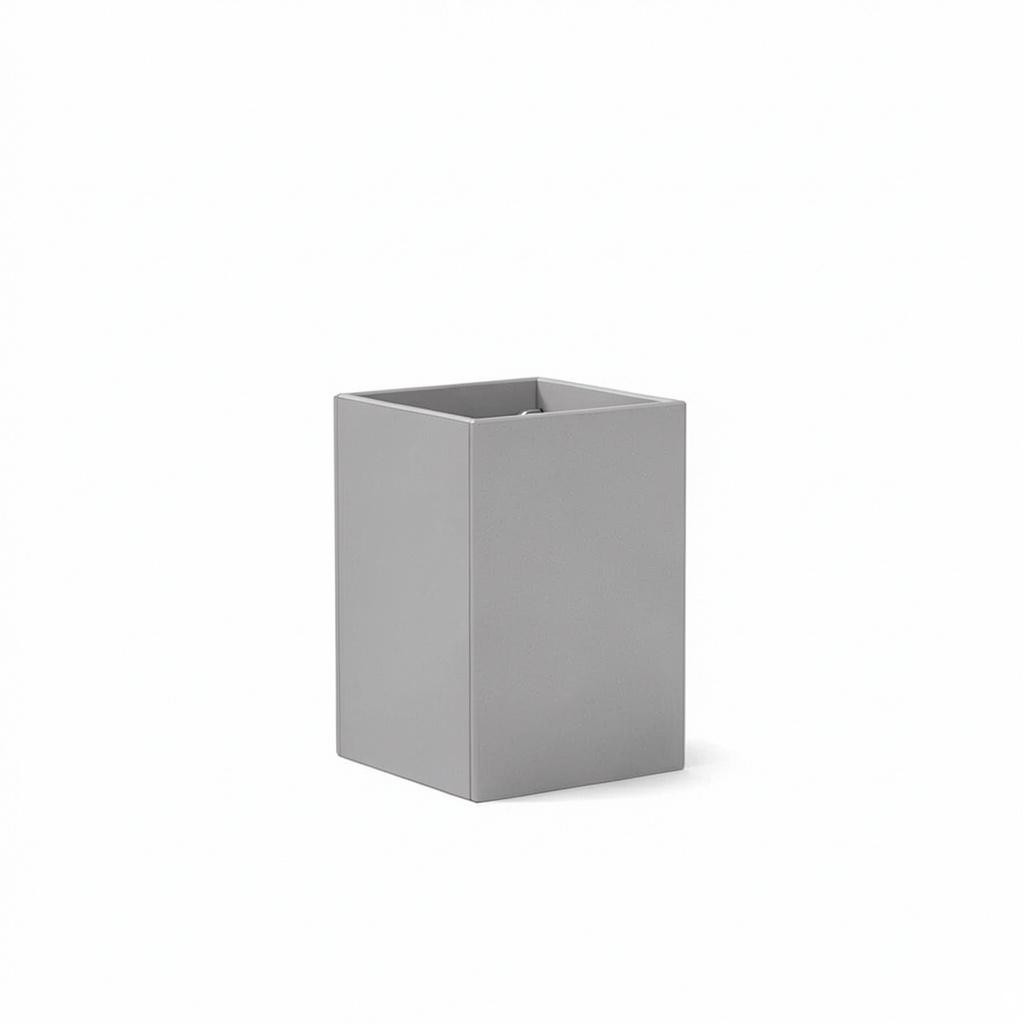Modern Outdoor Square Planter Box 18"H