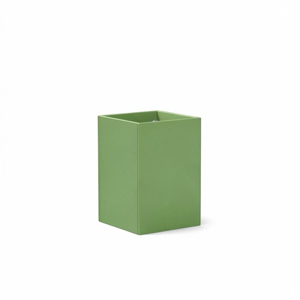 Modern Outdoor Square Planter Box 18"H