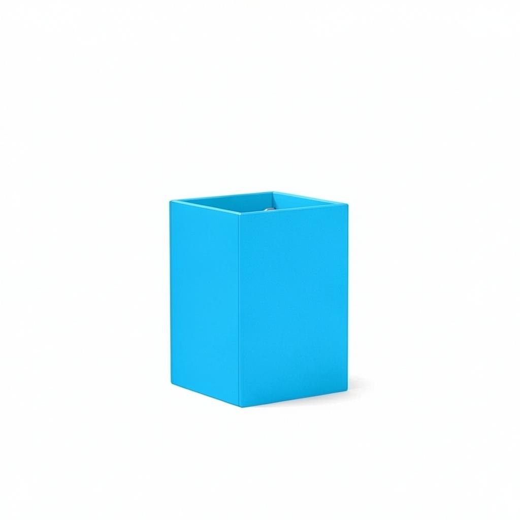 Modern Outdoor Square Planter Box 18"H