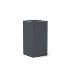 Modern Outdoor Square Planter Box 24"H