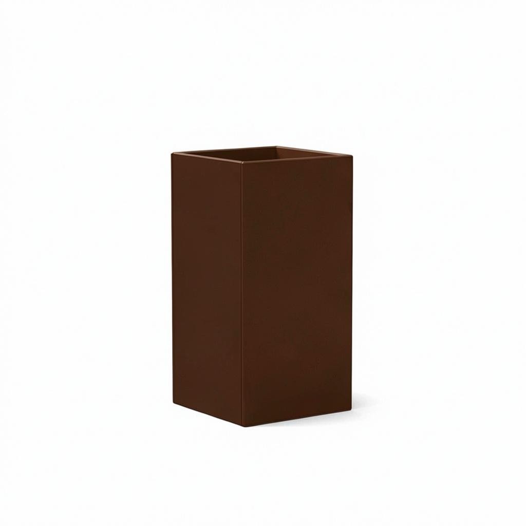 Modern Outdoor Square Planter Box 24"H