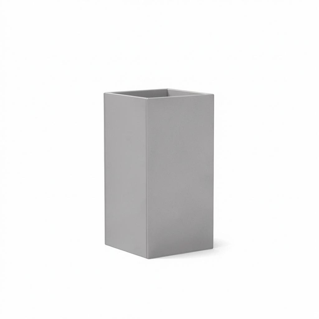Modern Outdoor Square Planter Box 24"H