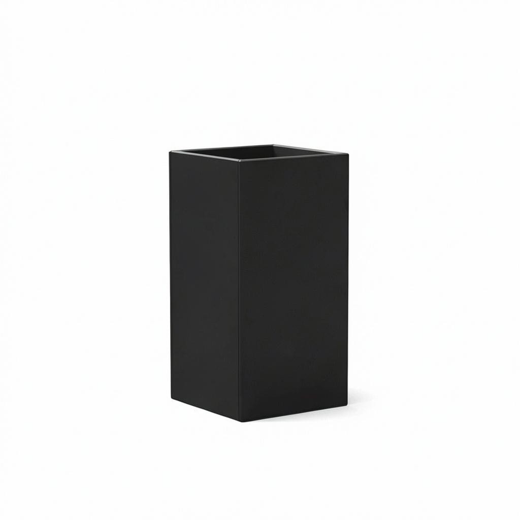 Modern Outdoor Square Planter Box 24"H