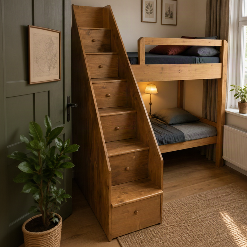 4 Drawer Step Chest