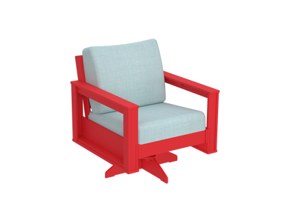 Modern Outdoor Swivel Arm Chair