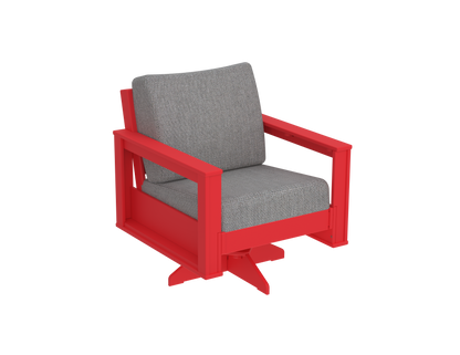 Modern Outdoor Swivel Arm Chair
