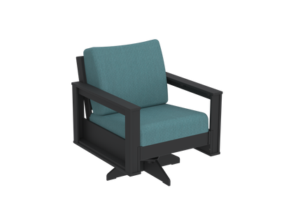 Modern Outdoor Swivel Arm Chair