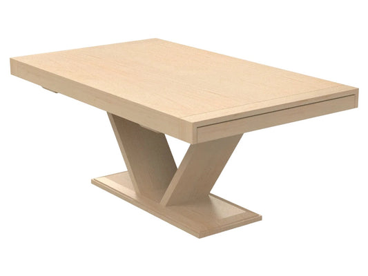 Mitered Dining Table with Truss Base
