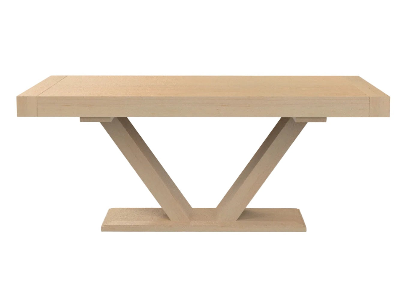 Mitered Dining Table with Truss Base