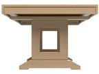 Mitered Dining Table with Tribeca Base