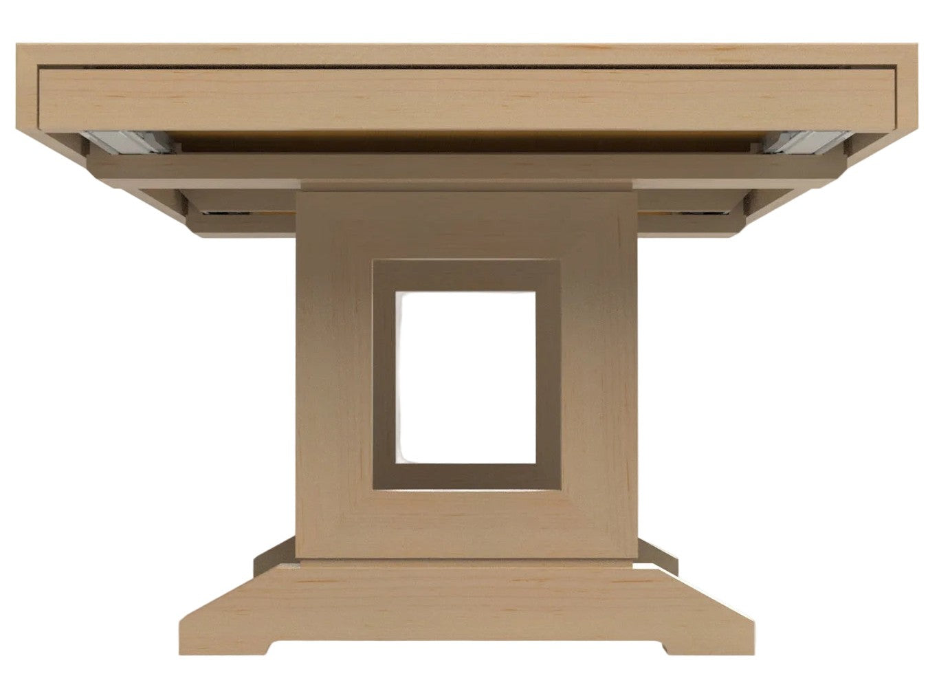 Mitered Dining Table with Tribeca Base