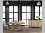 Sweden 42" x 72" x 1" + 2 - 12" centre extensions