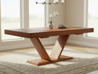 Mitered Dining Table with Truss Base