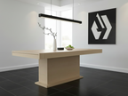 Mitered Dining Table with Tyson Base