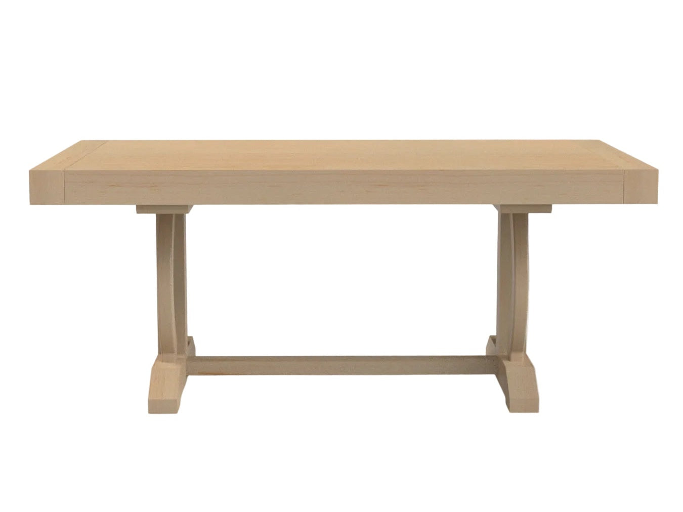 Mitered Dining Table with Oxford Base