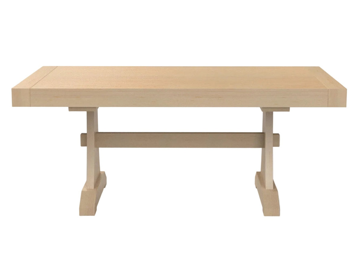 Mitered Dining Table with Shaker Base