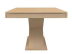 Mitered Dining Table with X-Pedestal Base