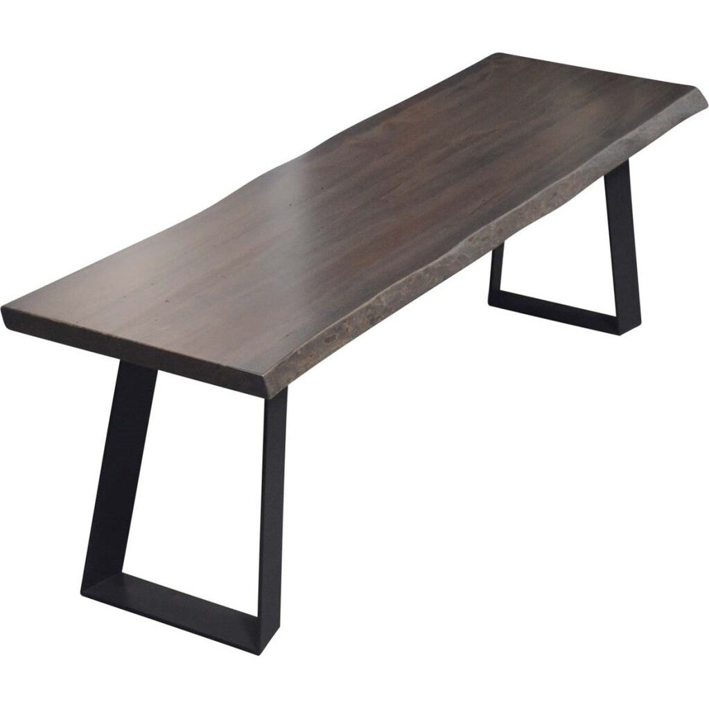 Viking bench 14" x 72" x 18"  live edge