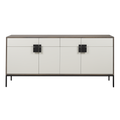 Baltic sideboard 18" x 60" x 34" 4 door 4 drawer