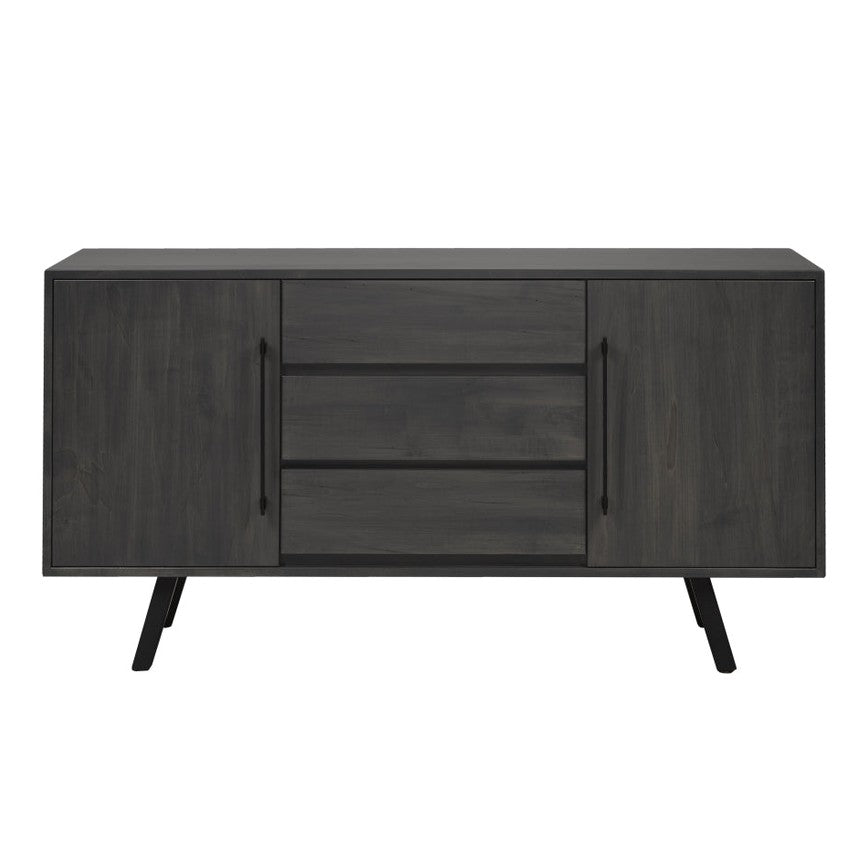 Nordmark sideboard 18" x 60" x 32" 2 door 3 drawer