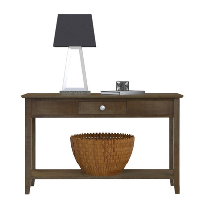 Shaker  Hall Table w/Drawer(s) & shelf