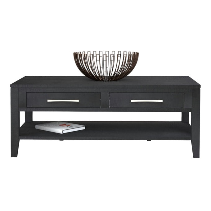Metro  Coffee Table w/2 Drawers & Shelf