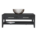 Metro  Coffee Table w/2 Drawers & Shelf
