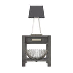 Modern  End Table w/1 Drawer & Shelf