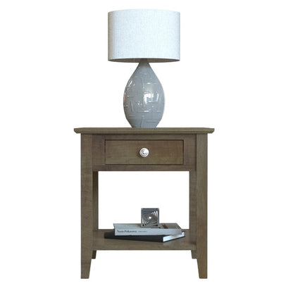 Shaker  End Table w/1 Drawer & Shelf