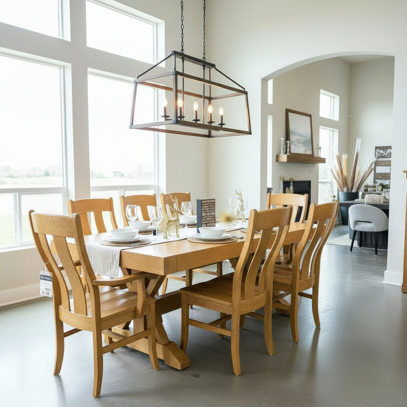 7pc. Meadow Dining Table Set