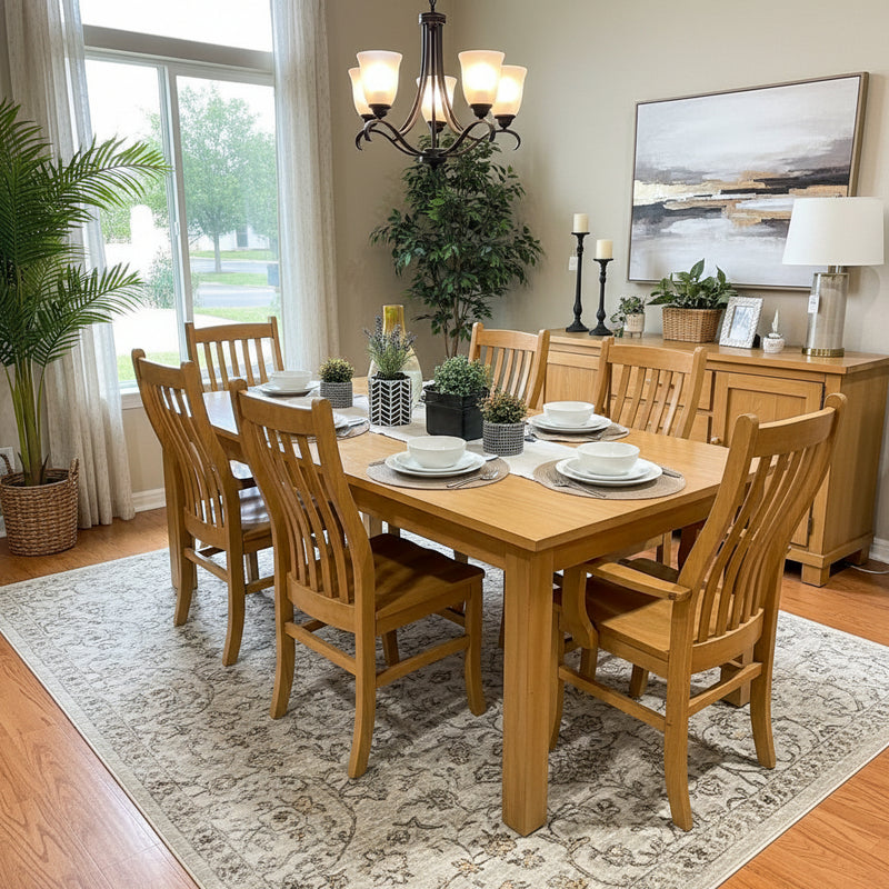 7pc. William Dining Table Set