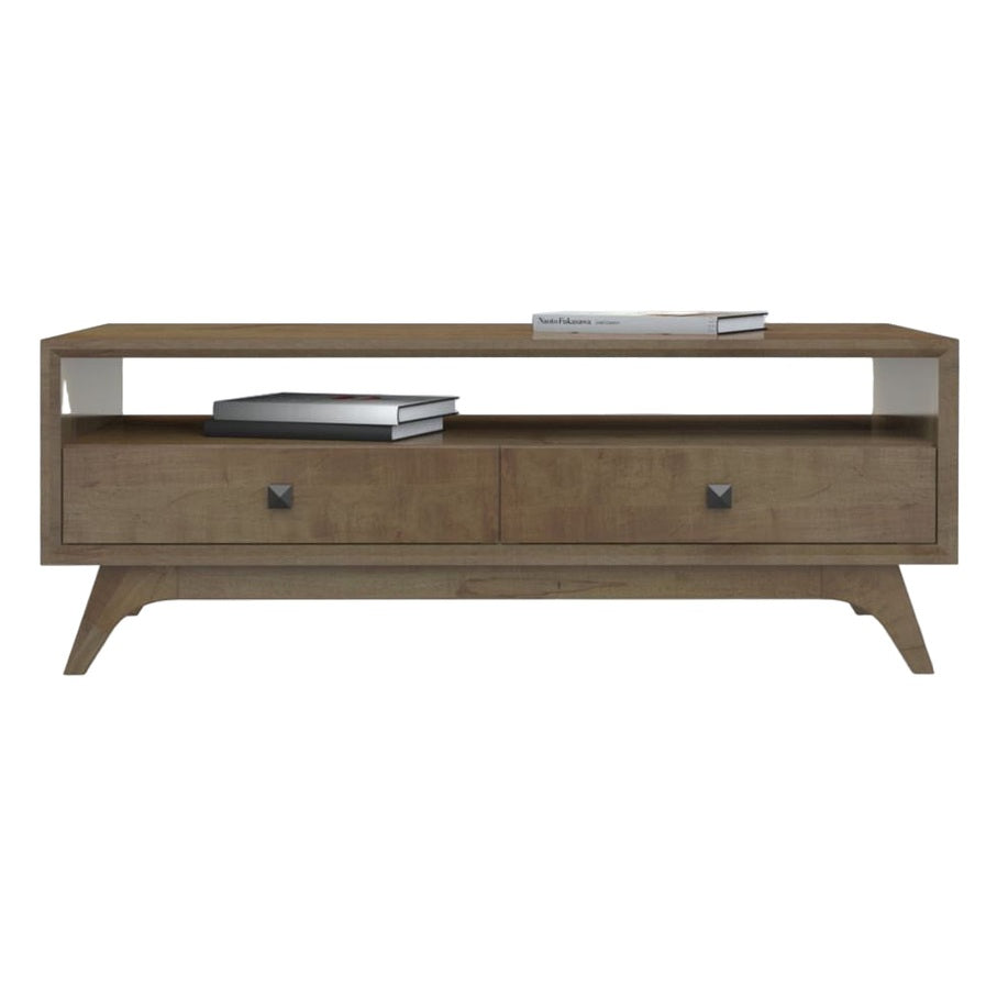 Mansfield  Coffee Table w/2 Drawers & Shelf