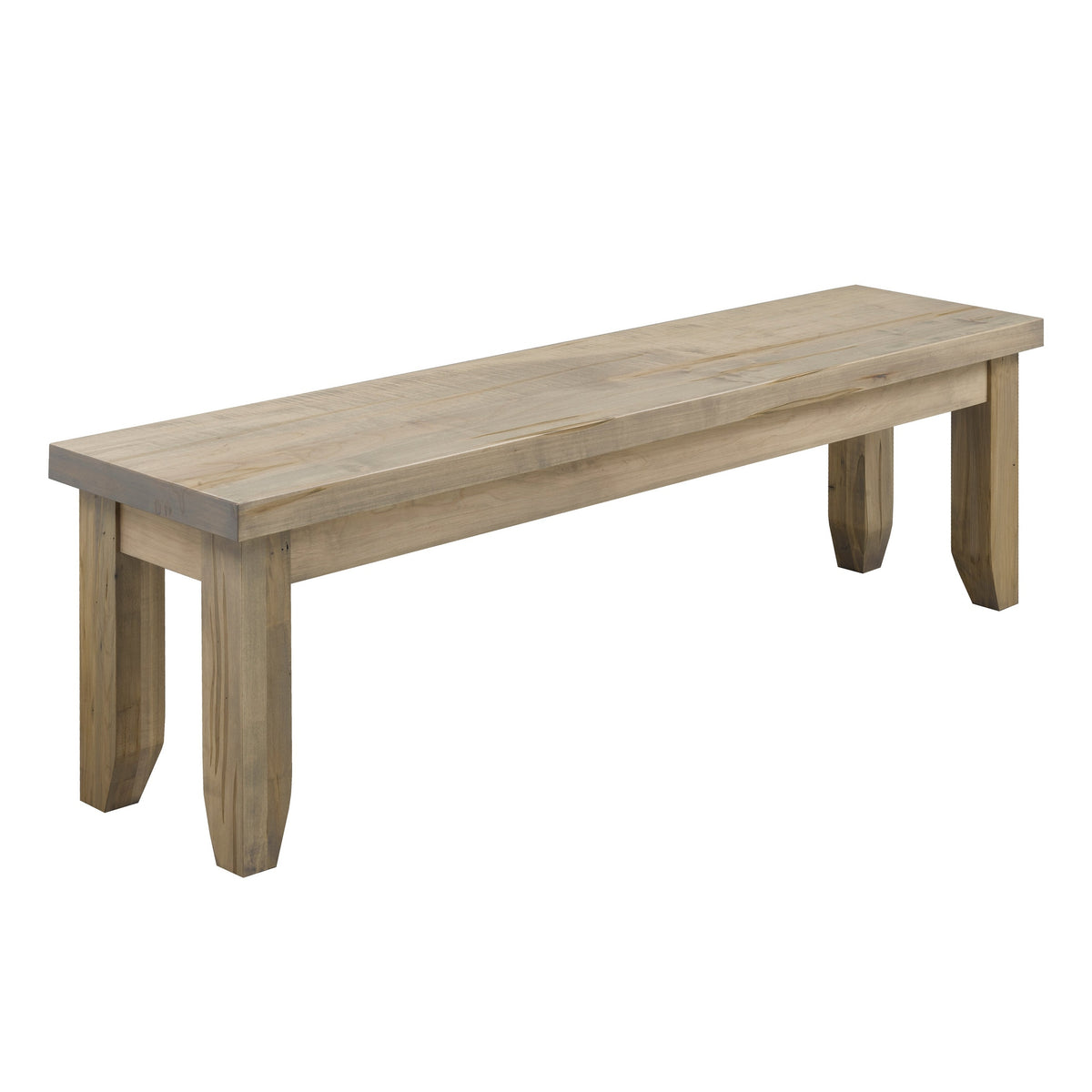 Rough Cut  72" Bench w/ 3.5" Legs