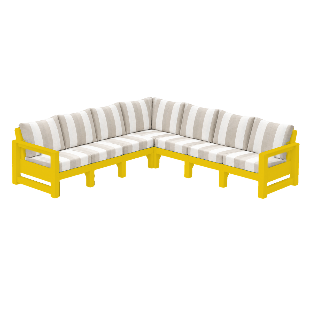Modern Outdoor 7 Seater Sectional