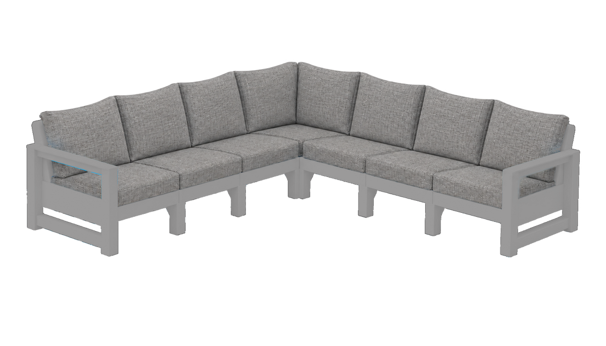 Modern Outdoor 7 Seater Sectional