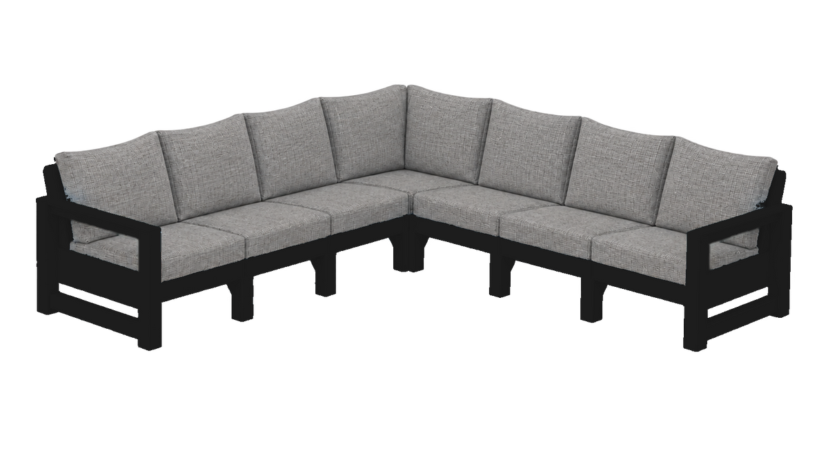 Modern Outdoor 7 Seater Sectional