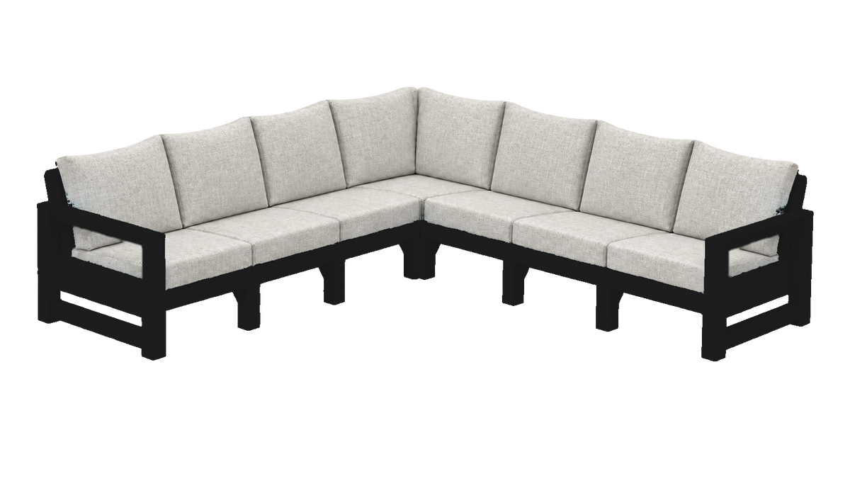 Modern Outdoor 7 Seater Sectional