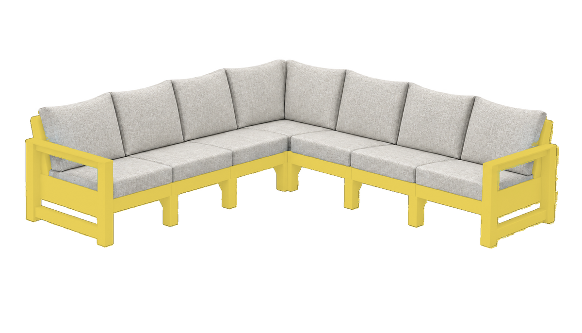 Modern Outdoor 7 Seater Sectional