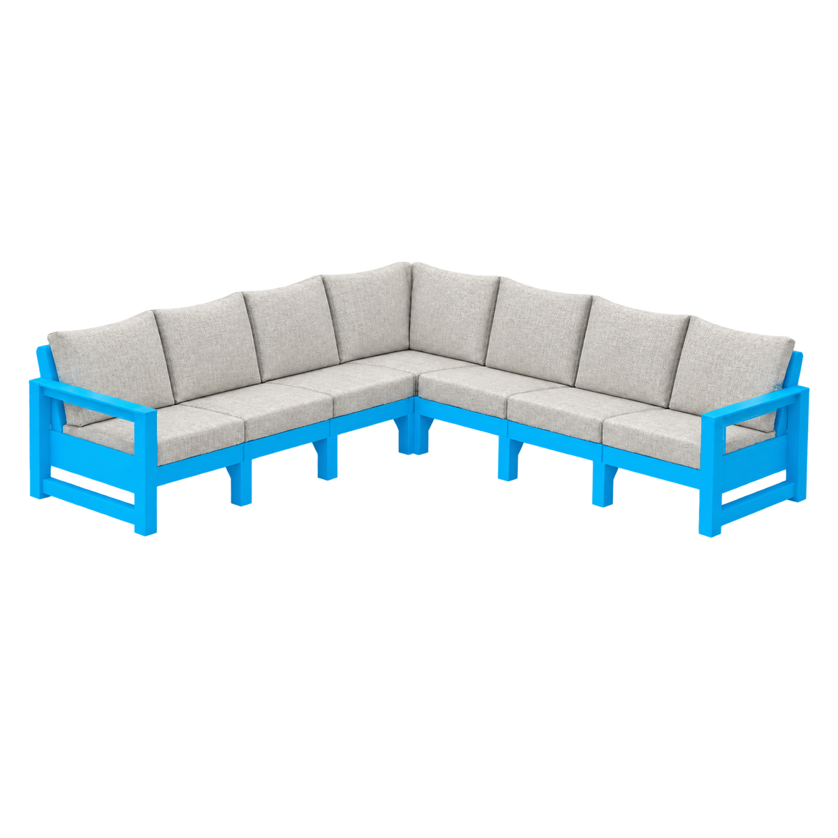 Modern Outdoor 7 Seater Sectional