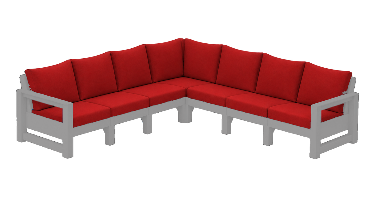 Modern Outdoor 7 Seater Sectional