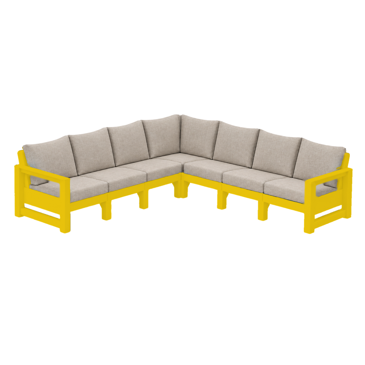 Modern Outdoor 7 Seater Sectional