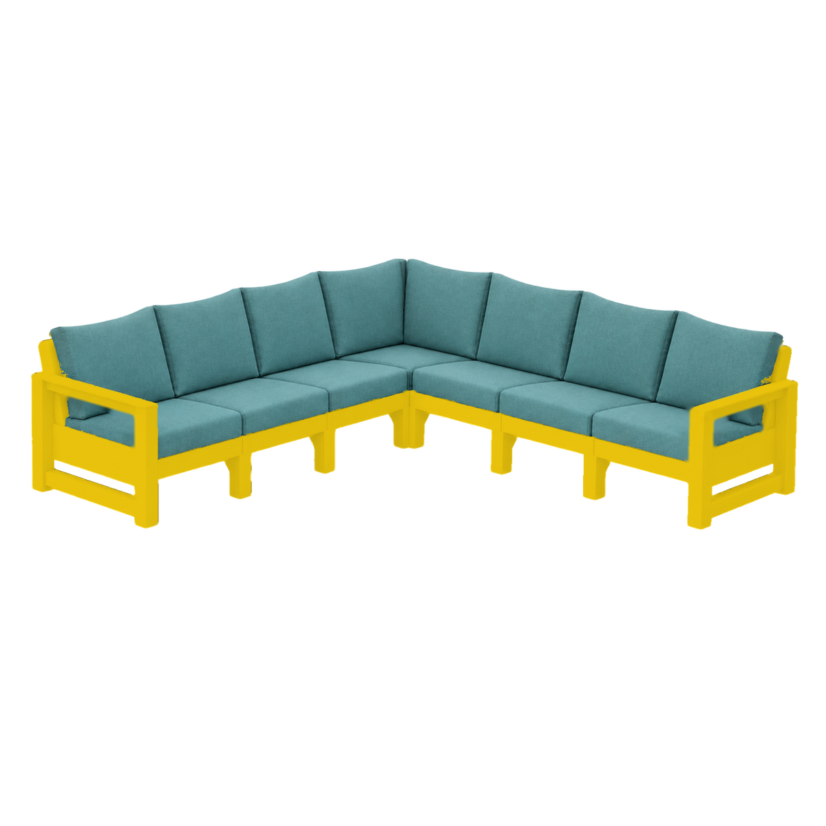 Modern Outdoor 7 Seater Sectional