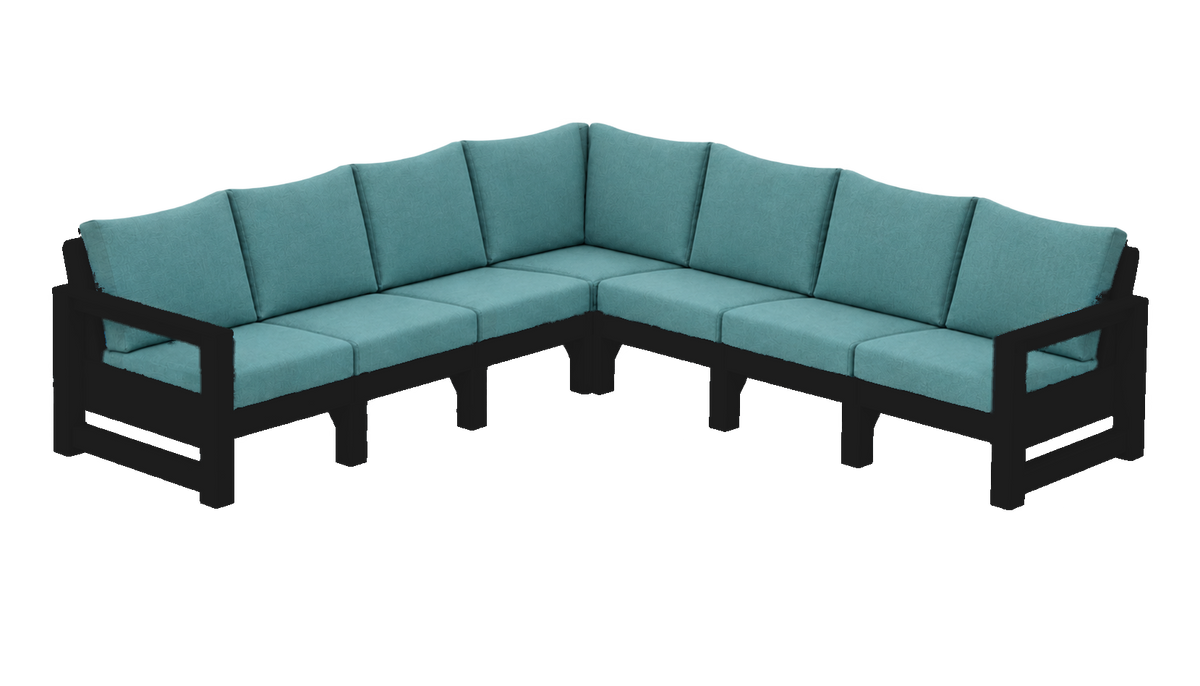 Modern Outdoor 7 Seater Sectional
