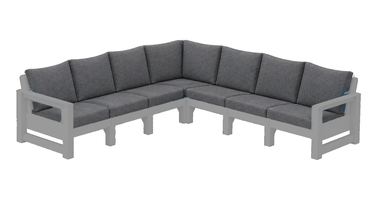 Modern Outdoor 7 Seater Sectional