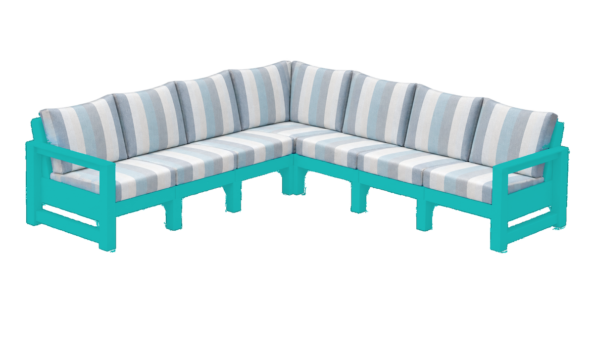 Modern Outdoor 7 Seater Sectional