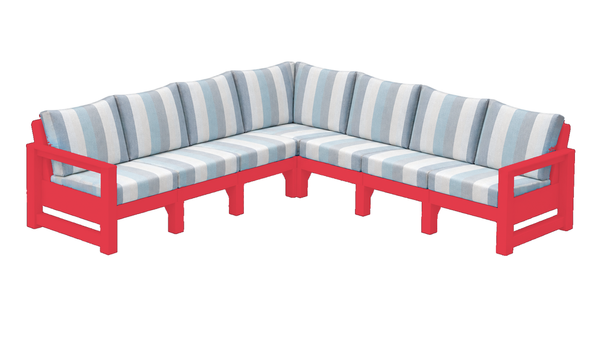 Modern Outdoor 7 Seater Sectional