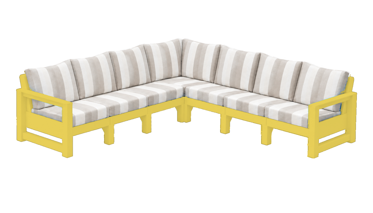 Modern Outdoor 7 Seater Sectional