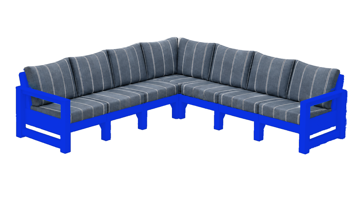 Modern Outdoor 7 Seater Sectional