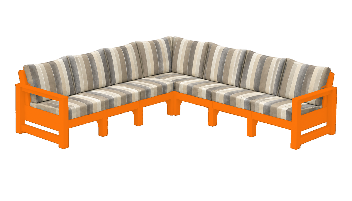 Modern Outdoor 7 Seater Sectional
