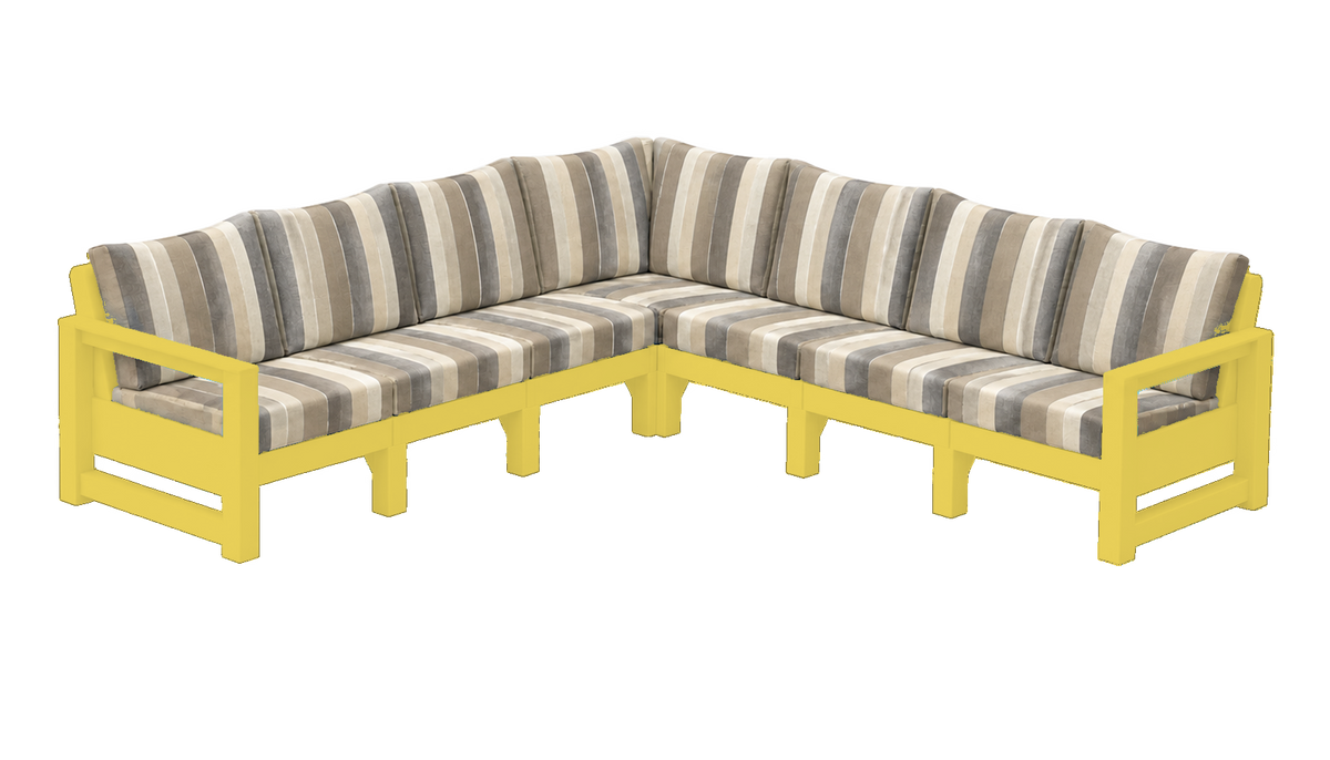 Modern Outdoor 7 Seater Sectional
